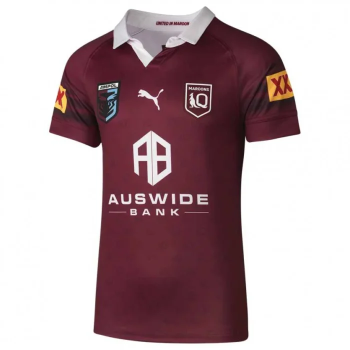 QLD Maroons 2023 Replica Men's Home Jersey